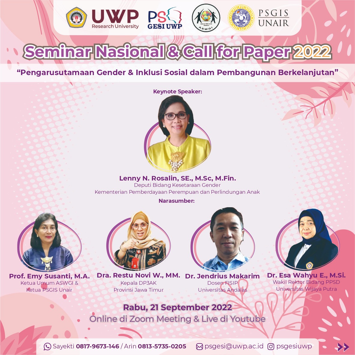 SEMINAR NASIONAL DAN CALL FOR PAPER KE-2